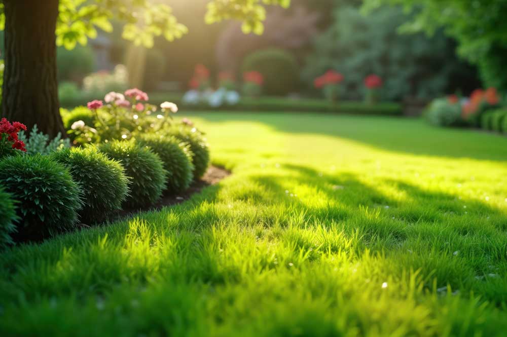Gartenfläche
